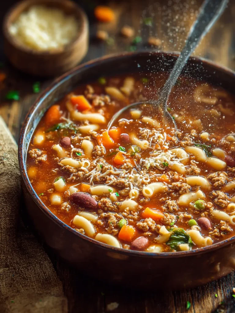 Cozy Pasta Fagioli Soup Recipe: A Warm Hug in a Bowl First Image
