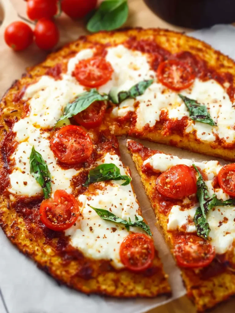 Low Carb Cottage Cheese Pizza Crust – Gluten Free First Image