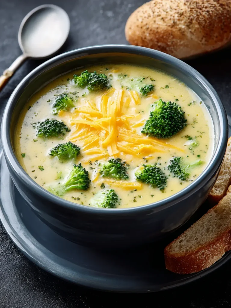 Broccoli Cheese Soup First Image