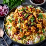 Slow Cooker Chicken Biryani First Image
