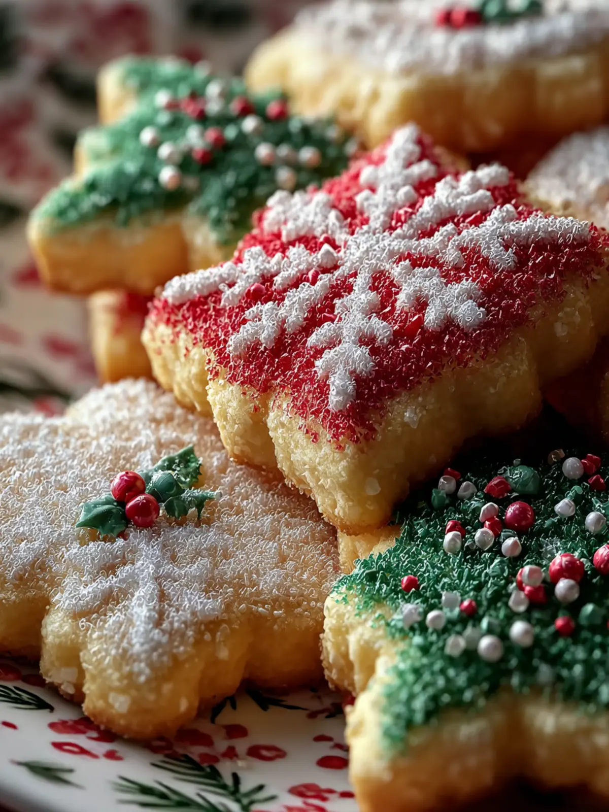 Christmas Shortbread Cookies First Image