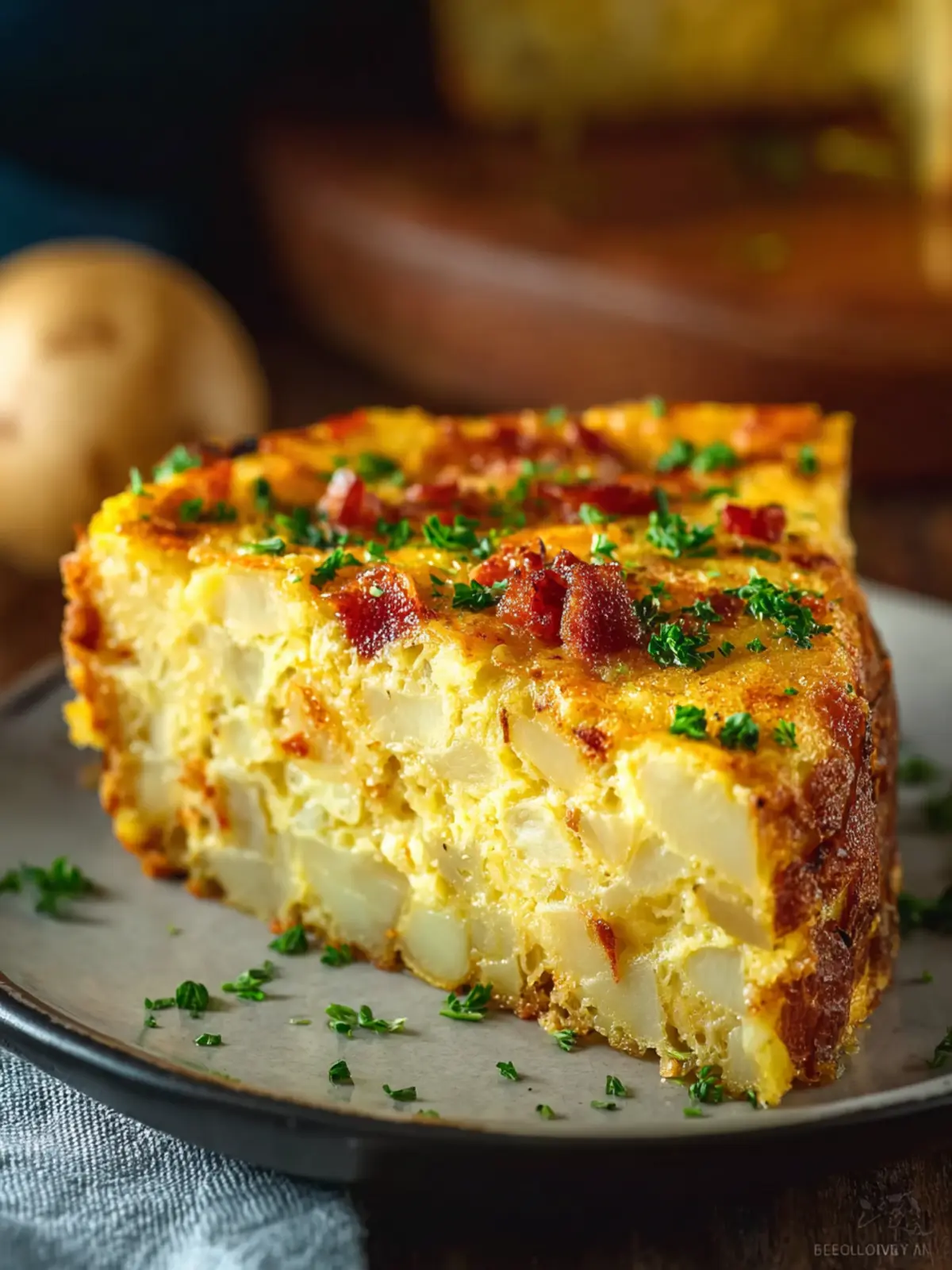 Potato Crust Quiche First Image