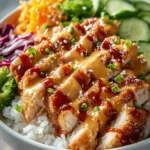 Bang Bang Chicken Bowl Recipe First Image