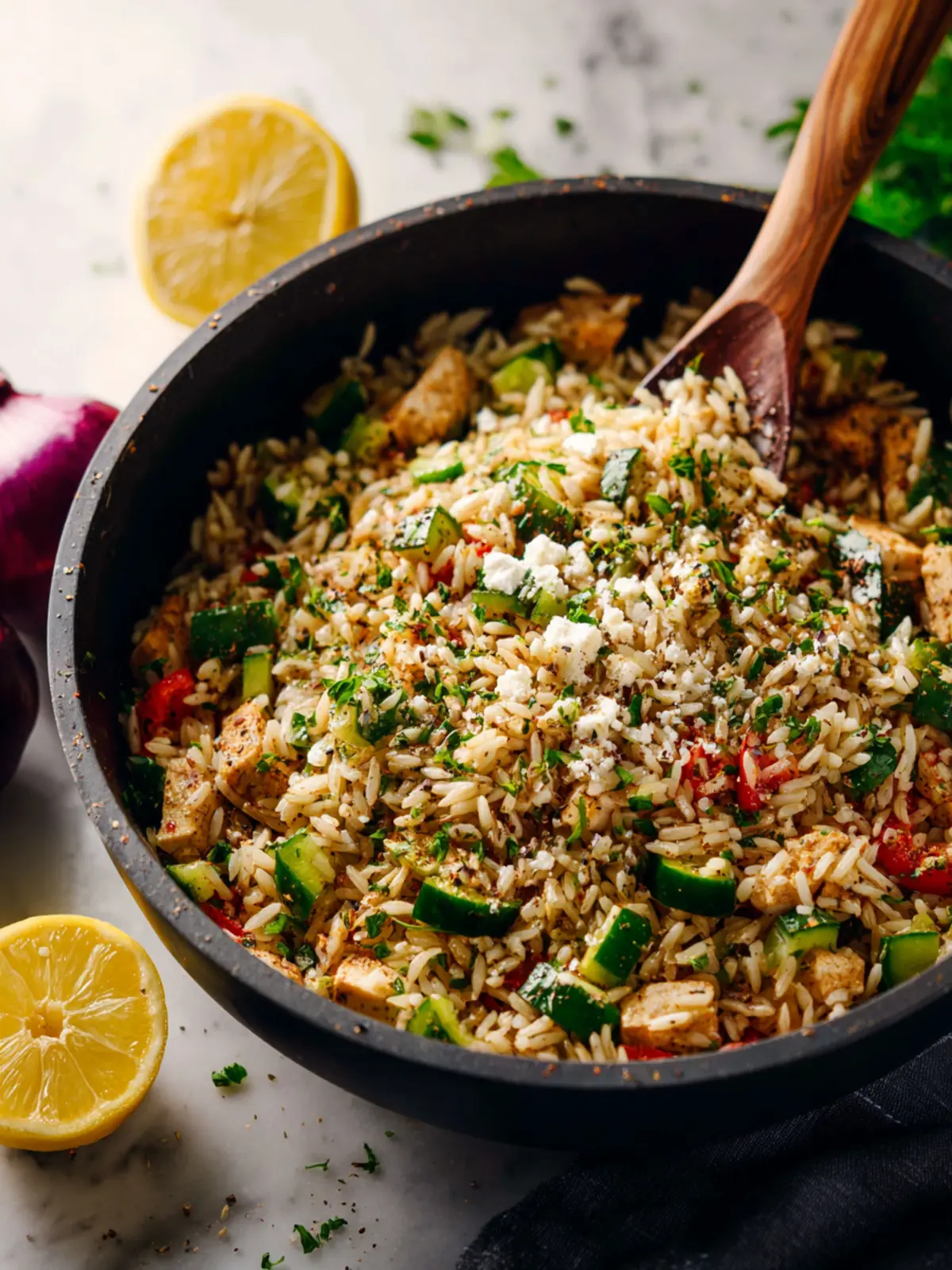 Greek Rice Recipe First Image