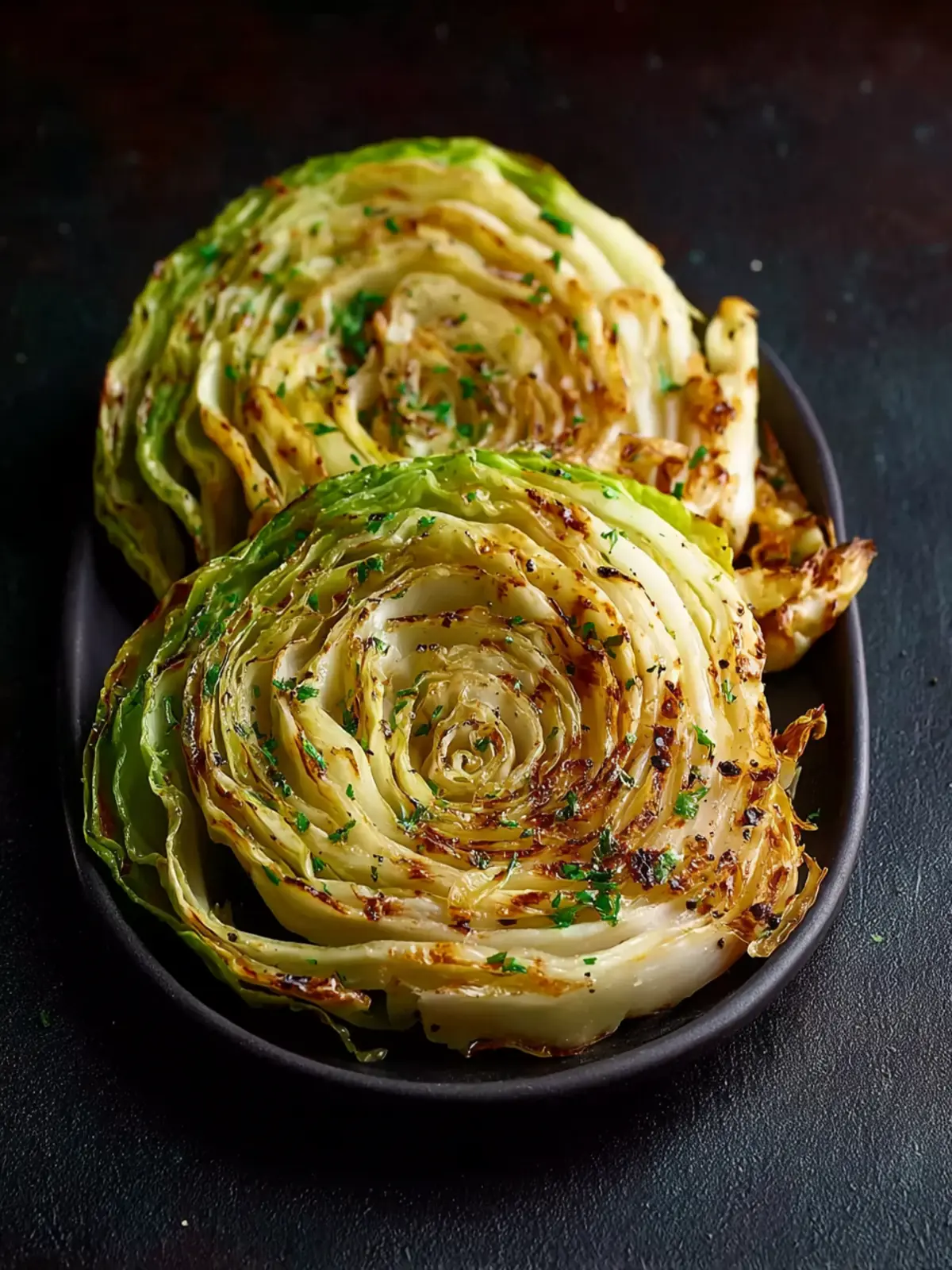 Easy Roasted Cabbage Steaks First Image