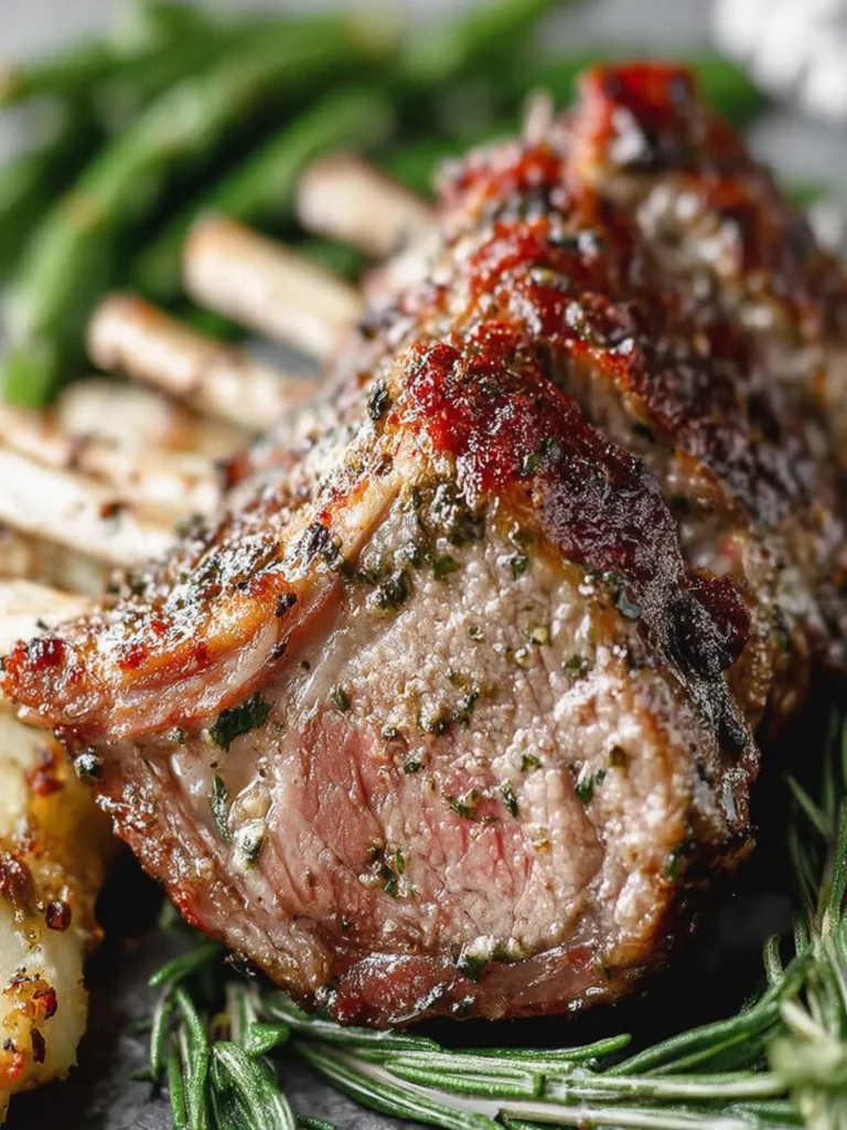 Roasted Rack of Lamb First Image