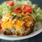 Big Mac Casserole - Keto Cheeseburger Casserole First Image