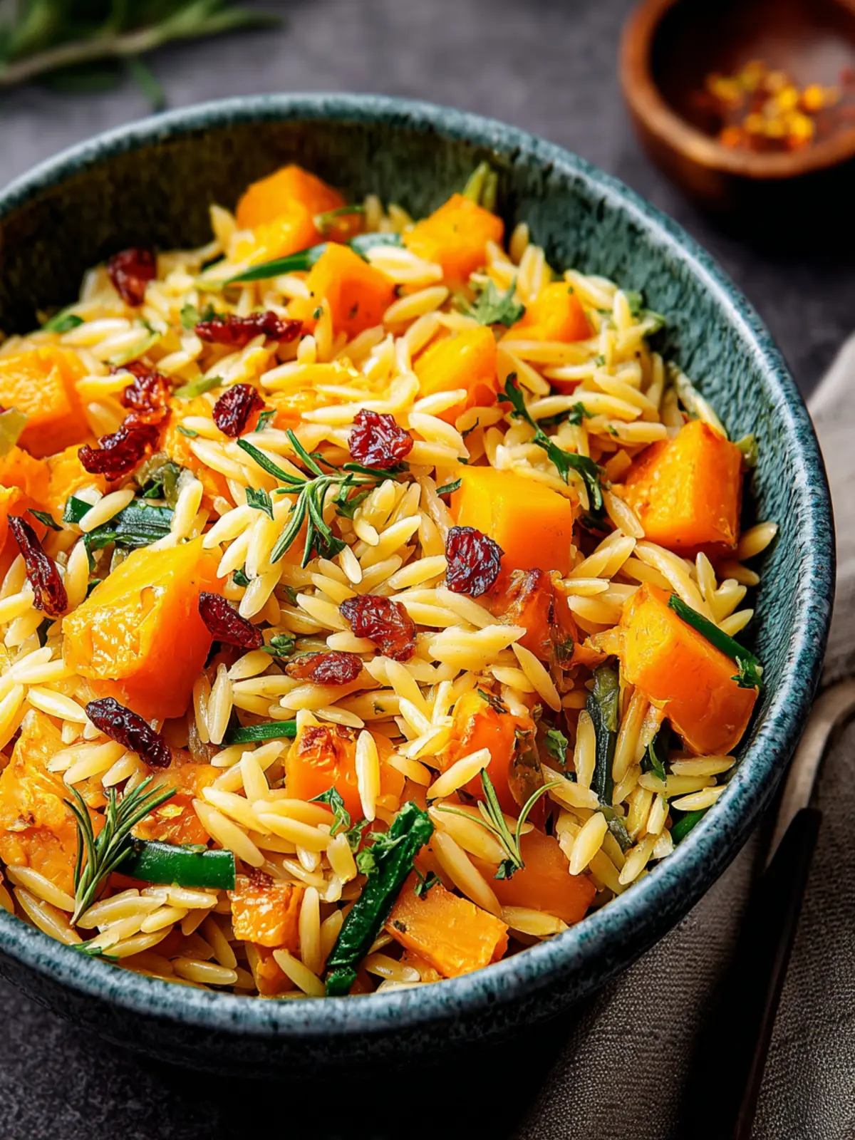 Butternut Squash Orzo Recipe First Image