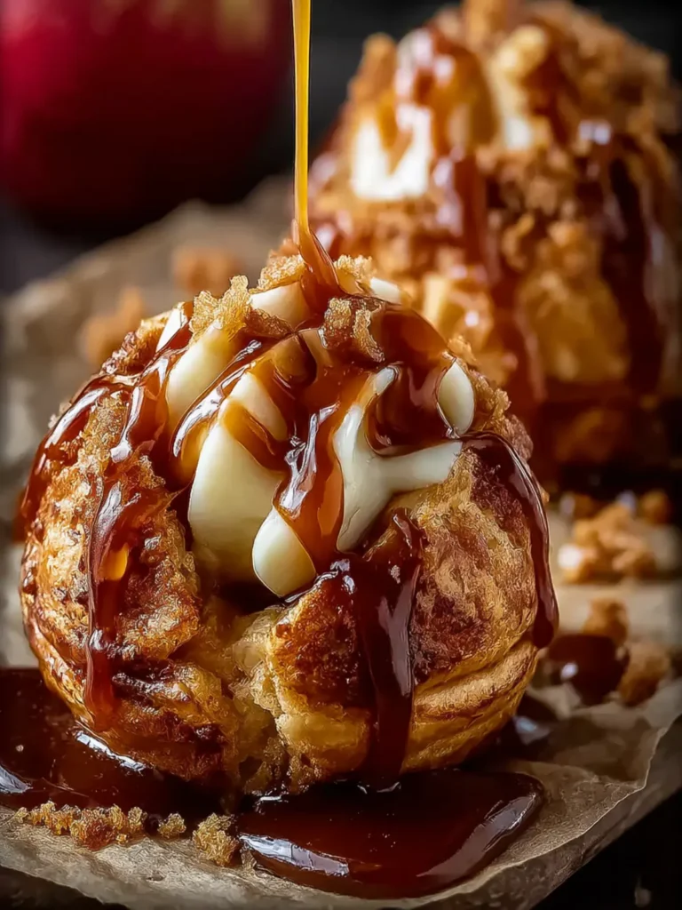 Caramel Apple Pie Bombs First Image