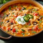 Chicken Enchilada Soup First Image