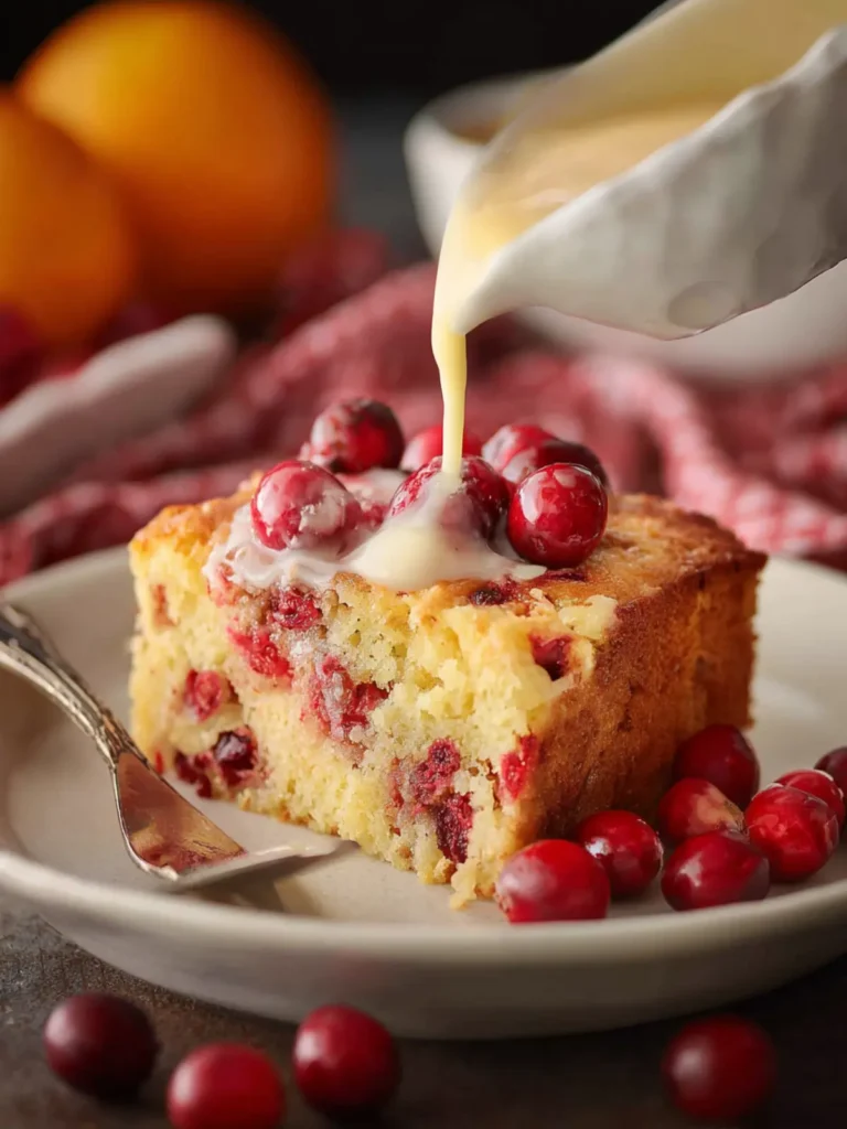 Cranberry Orange Coffee Cake First Image