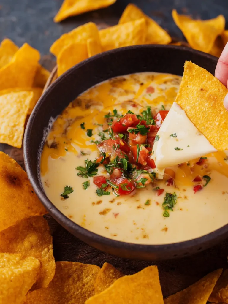 Easy White Queso Dip (Stove-Top) First Image