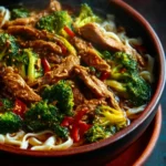 Ginger Garlic Chicken Noodle Soup First Image