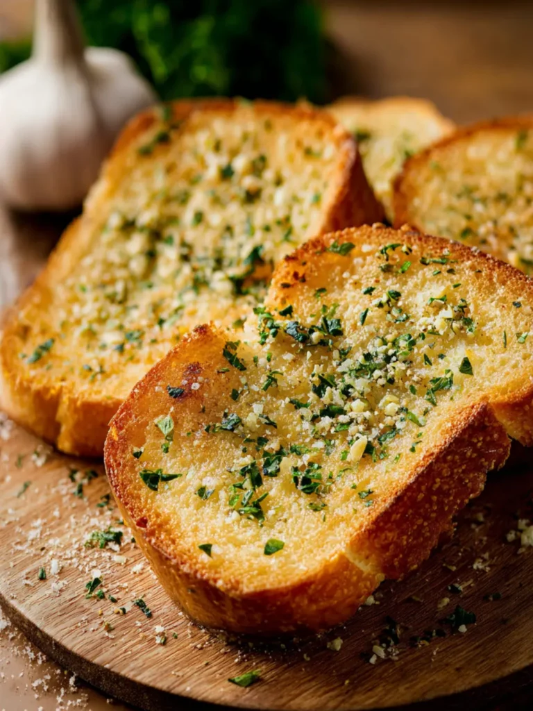 Homemade Garlic Bread First Image