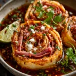 Hot Ham and Cheese Pinwheels First Image