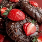 Indulge in Chocolate Covered Strawberry Cookies Delight First Image