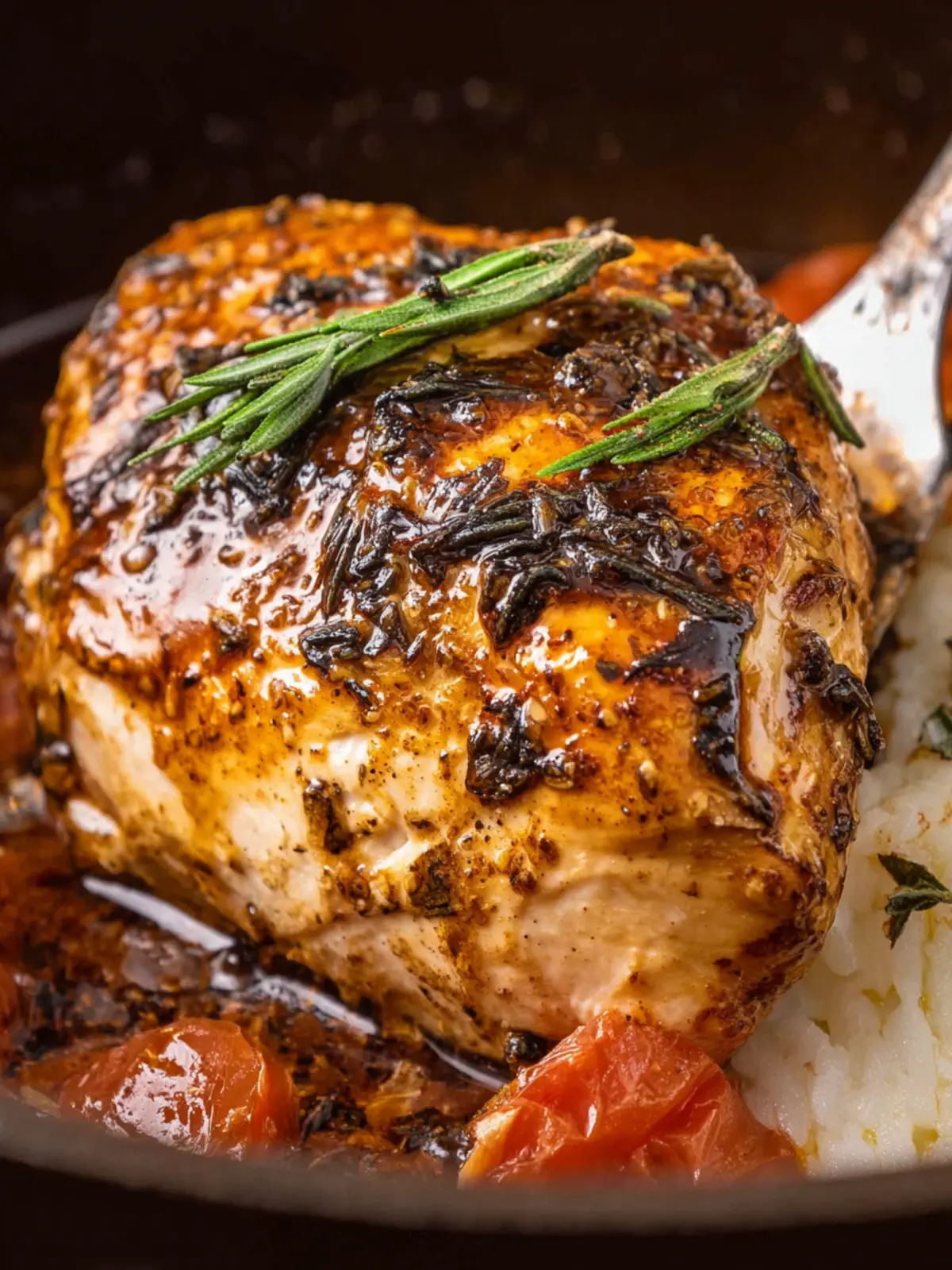 Instant Pot Balsamic Chicken First Image