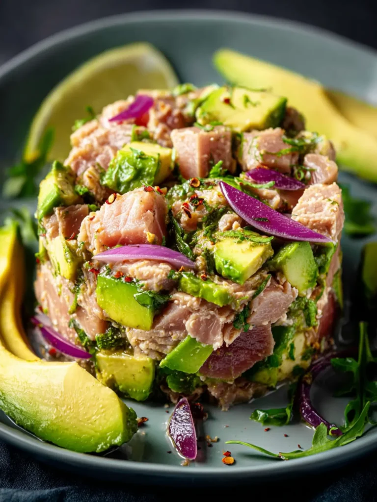 Irresistible Avocado Tuna Salad: A Flavorful Delight First Image