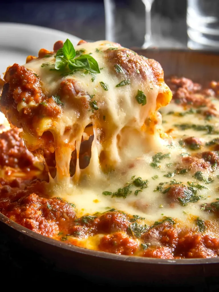 Irresistible Skillet Lasagna: Comfort Food Delight First Image