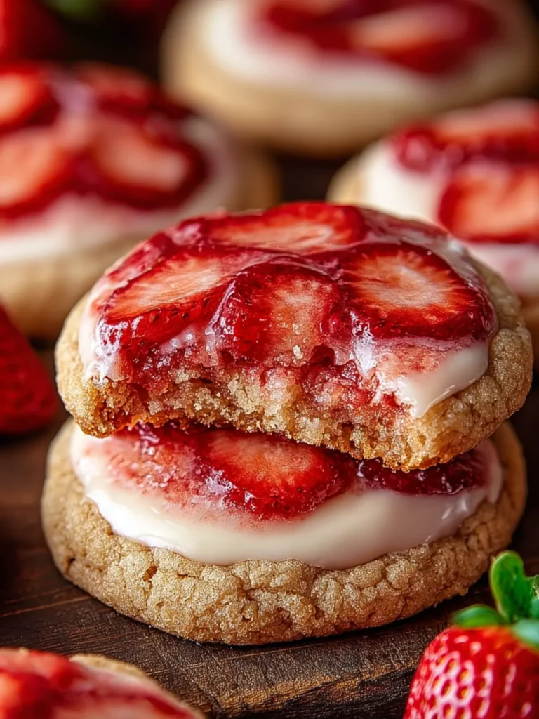 Irresistible Strawberry Cheesecake Cookies Recipe to Try First Image