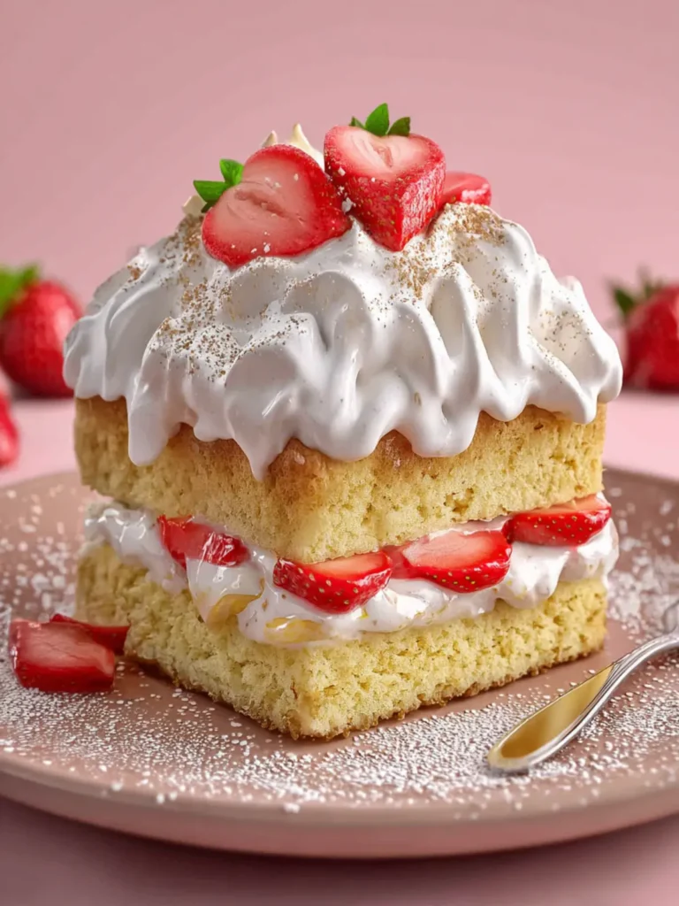 Lemon Meringue Strawberry Shortcake Recipe First Image