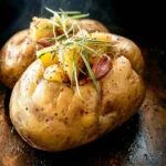 Pressure Cooker Baked Potatoes First Image
