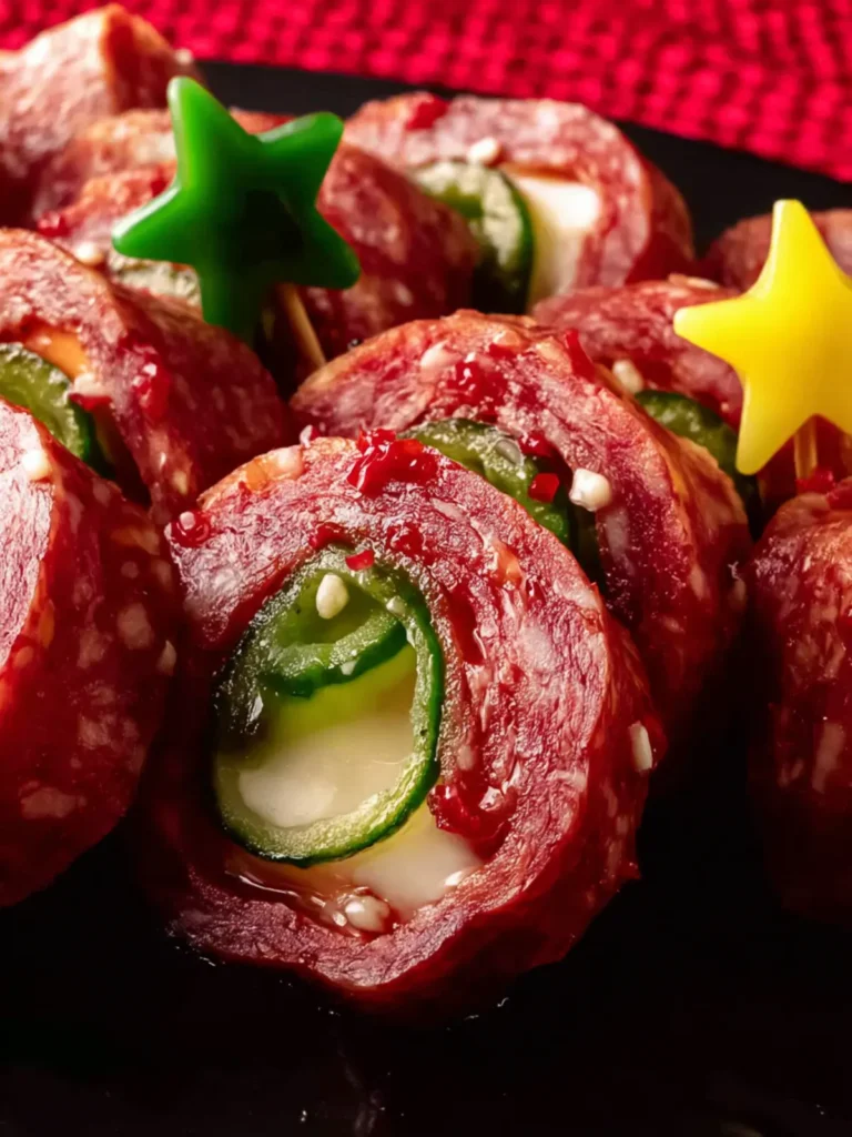 Salami Pickle Roll Ups First Image