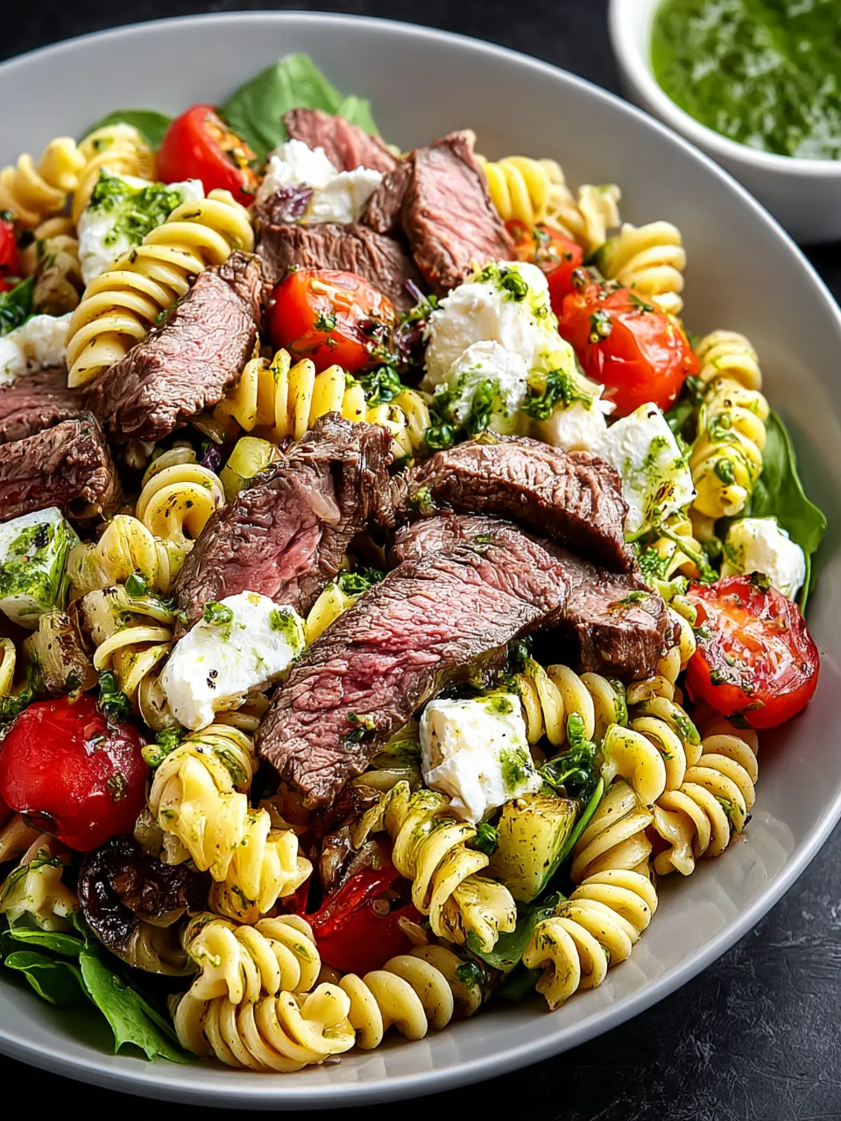 Steak Pasta Salad First Image