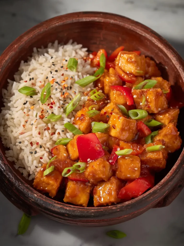 Sweet and Sour Tofu First Image