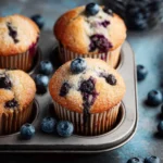 The Best Blueberry Muffins First Image