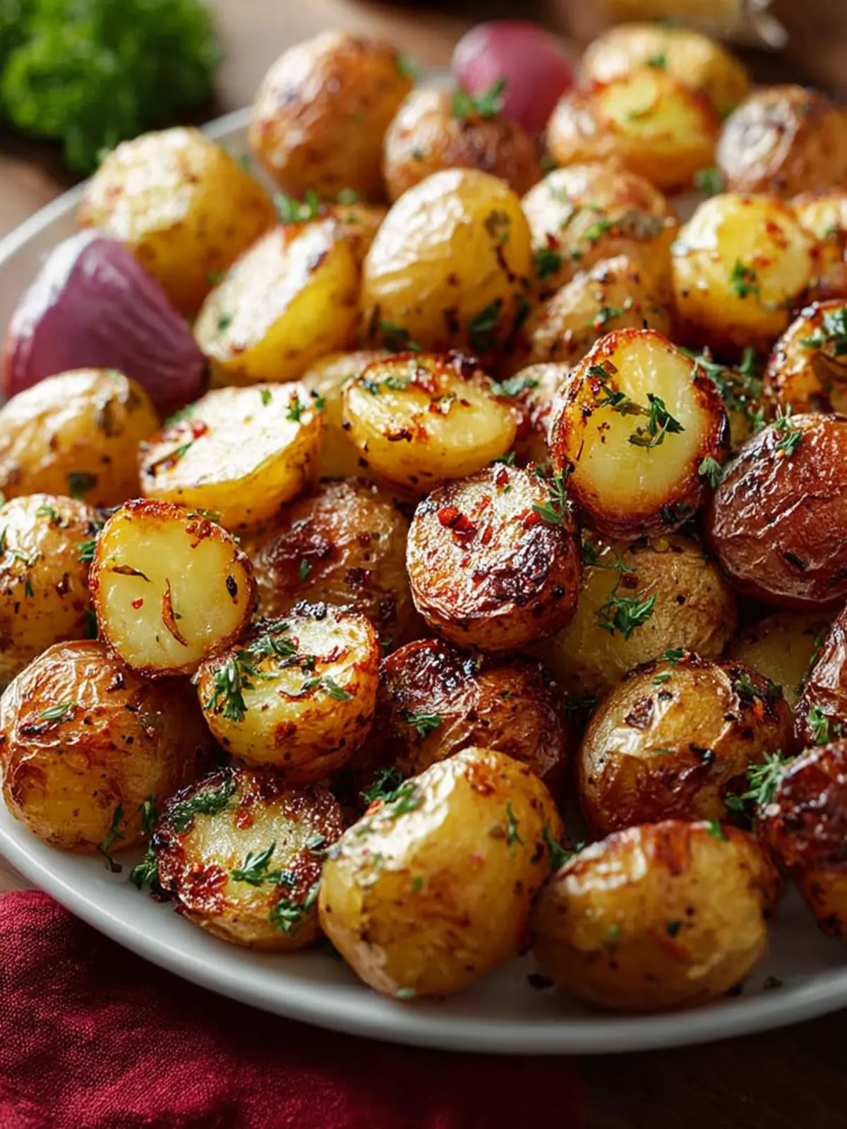 The Best Oven Roasted Potatoes First Image