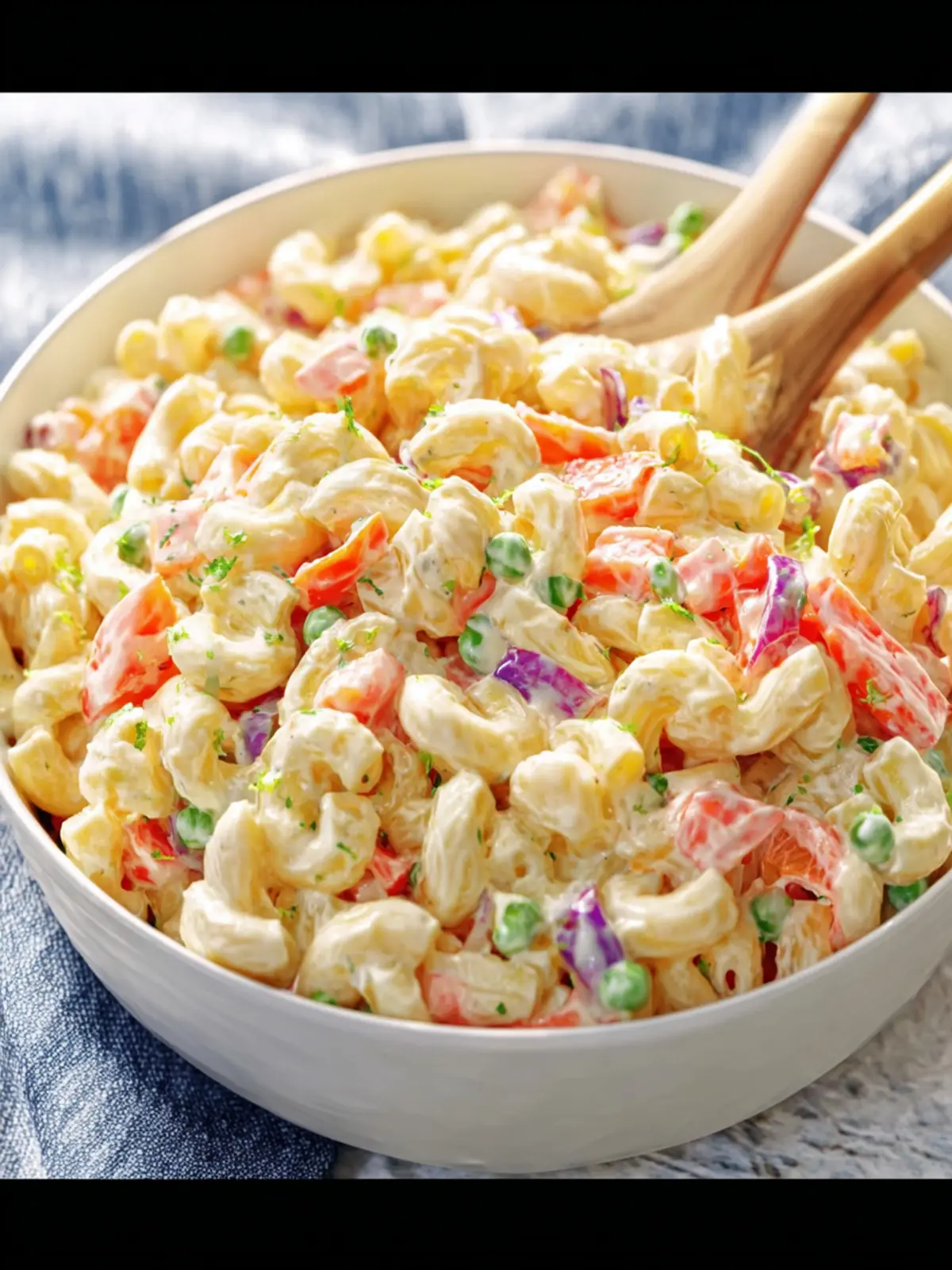 Greek Yogurt Macaroni Salad (Creamy and Light) First Image