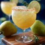 Refreshing Honey Pear Margarita No Alcohol Recipe Delight First Image