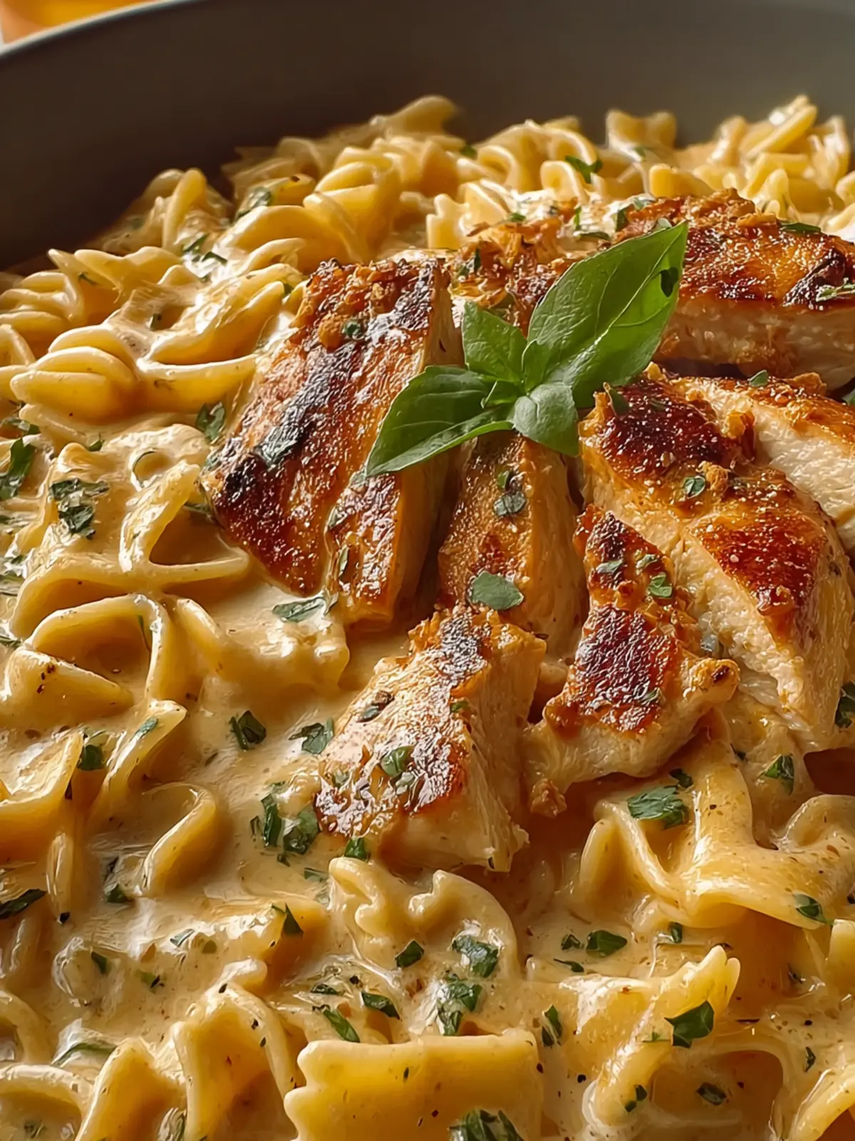 Creamy Marry Me Chicken Pasta First Image