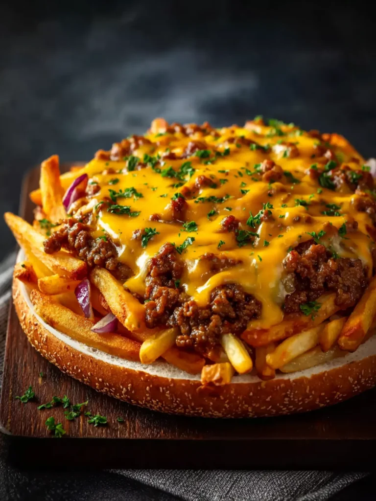 Cheeseburger French Fry Casserole First Image