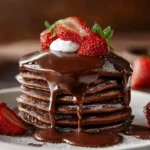 Chocolate Pancakes First Image