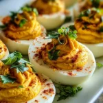 Irresistible Pumpkin Curry Deviled Eggs Recipe Delight First Image