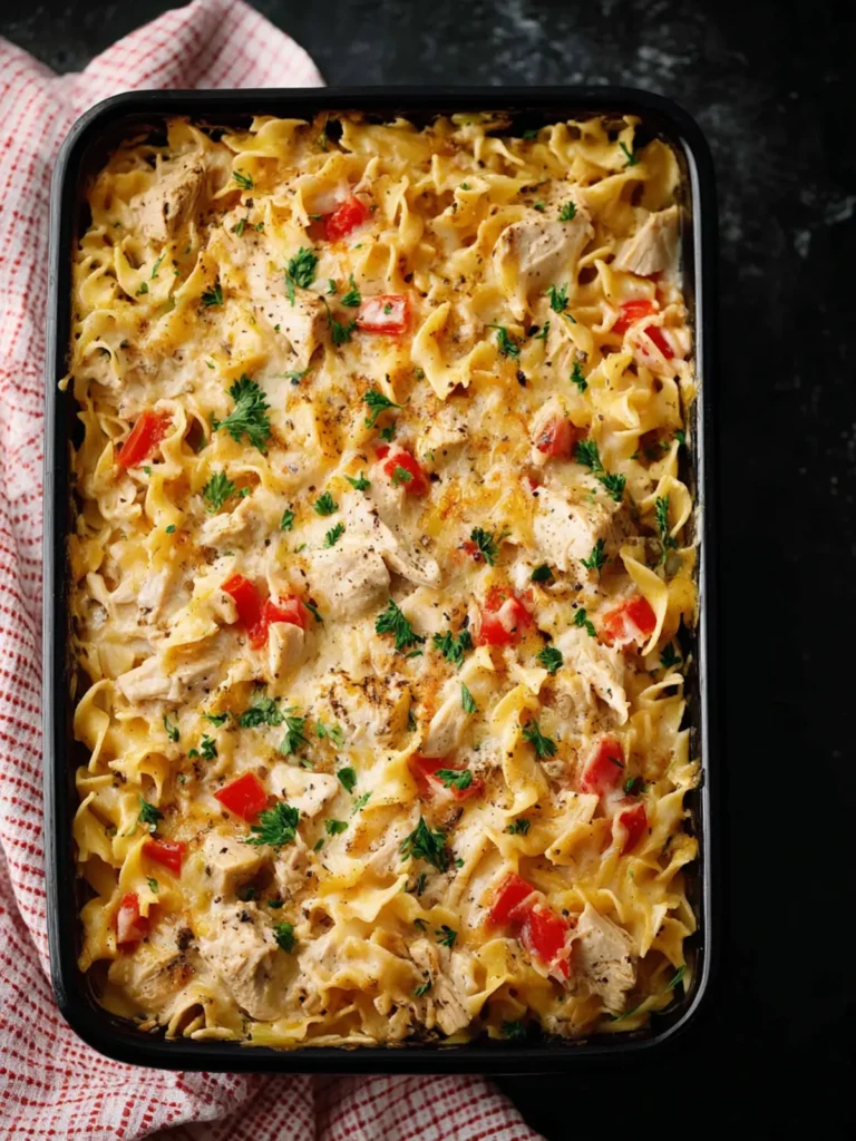 Chicken and Noodle Casserole First Image