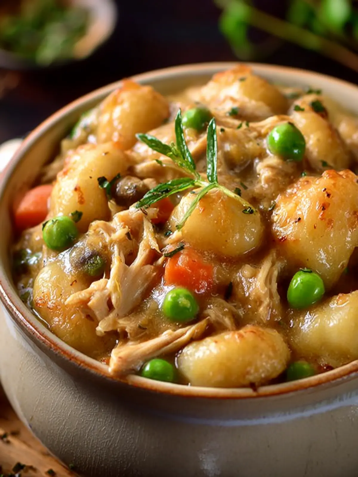 One Pot Gnocchi Chicken Pot Pie First Image