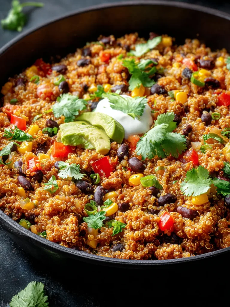 Savory Turkey Taco Quinoa Skillet - One-Pan Delight First Image