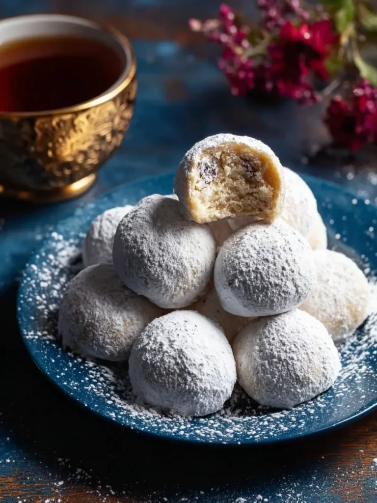 Vegan Russian Tea Cakes First Image