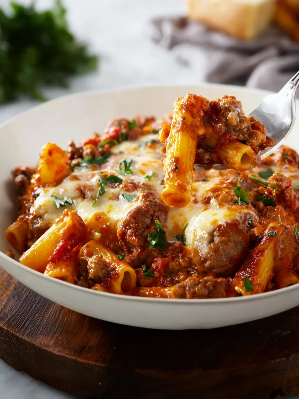 Baked Ziti and Sausage First Image