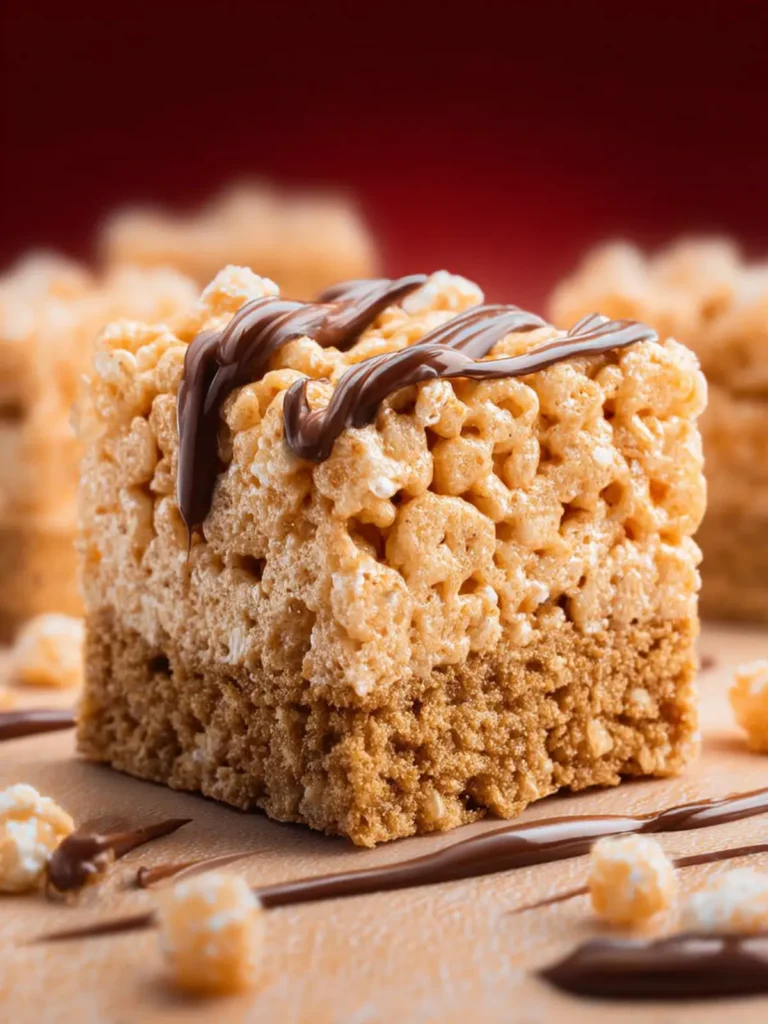 Biscoff Rice Krispie Treats First Image