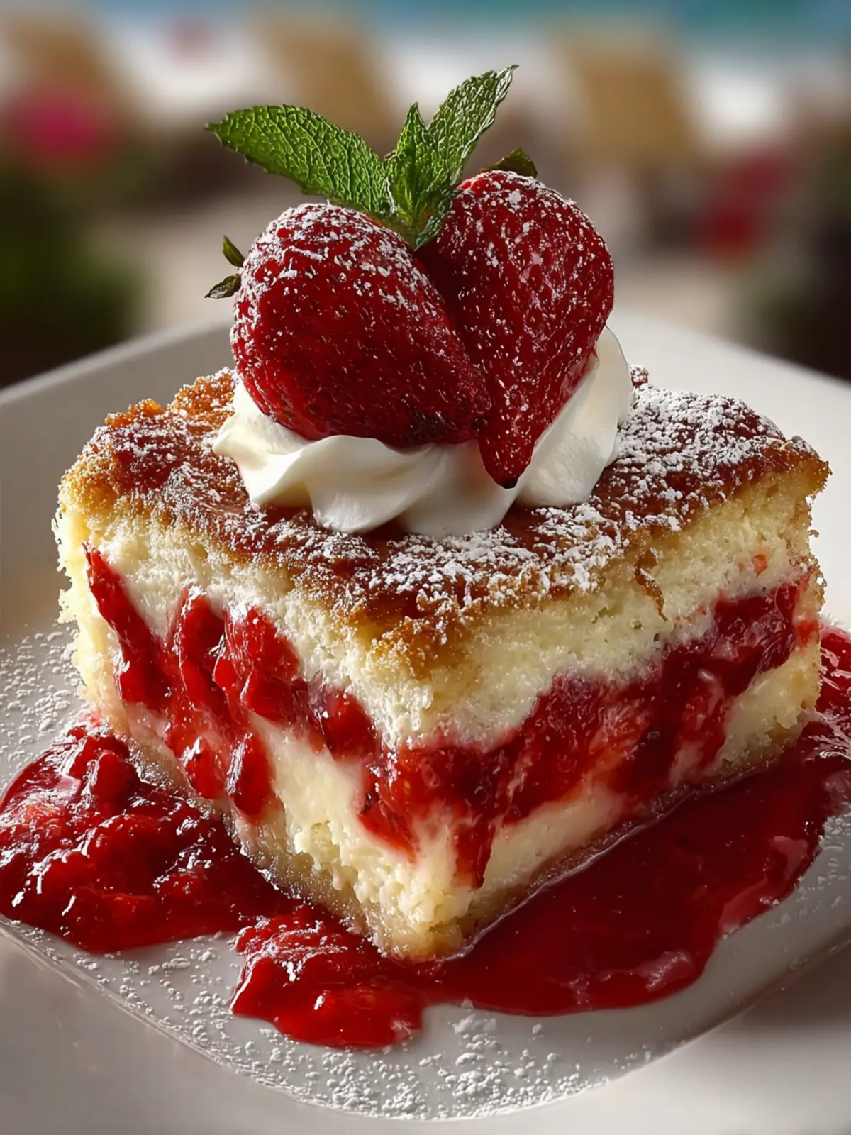 Donna Wood Strawberry Cheesecake Dump Cake: Irresistibly Easy Delight