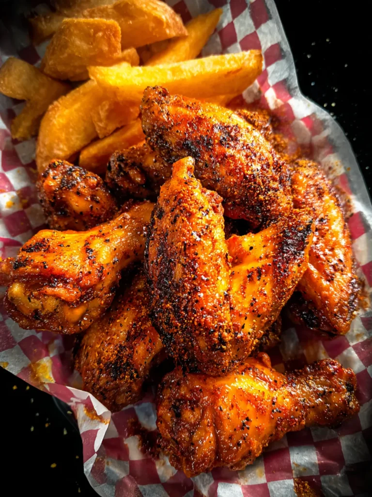 Dry Rub Chicken Wings First Image