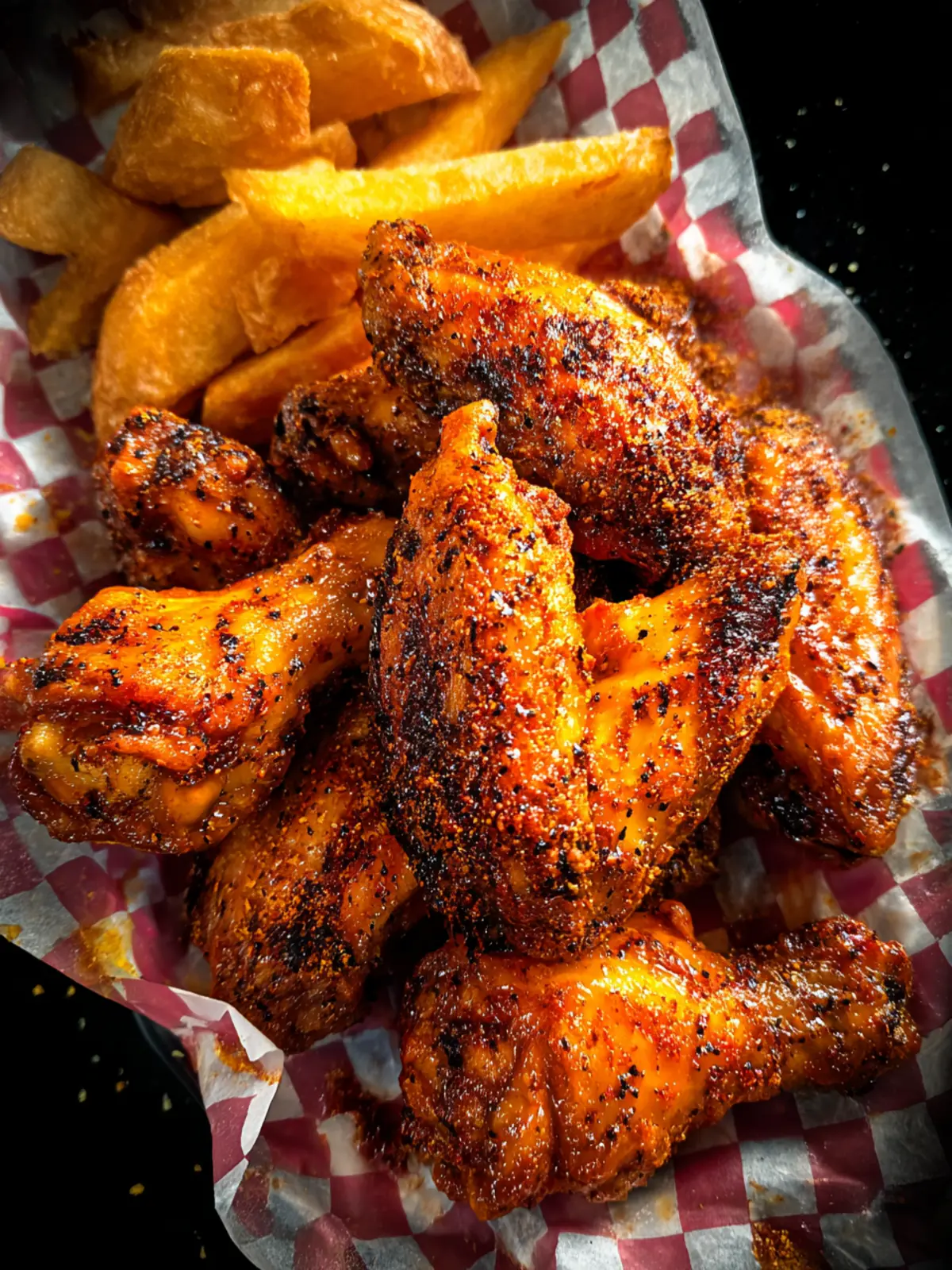 Dry Rub Chicken Wings First Image