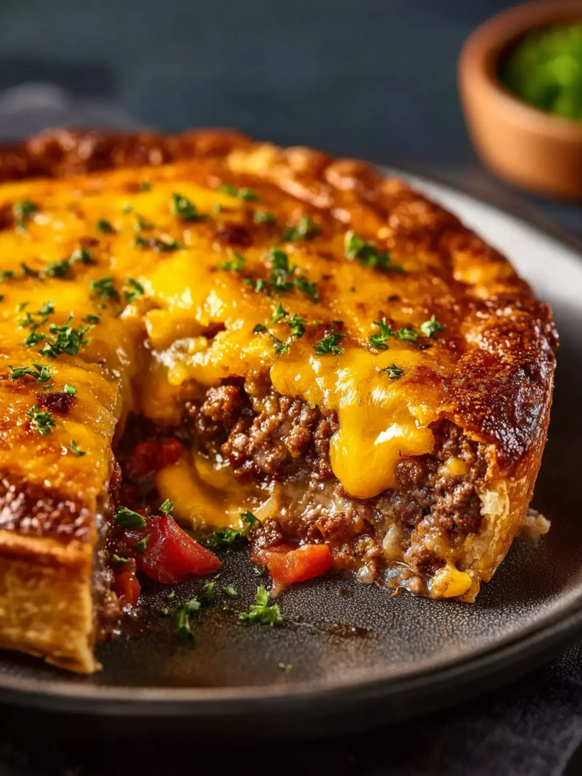 One Pan Cheeseburger Pie Dinner: Easy, Cheesy Comfort Food