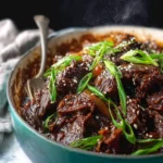 Orange Sesame Ginger Braised Beef Recipe First Image