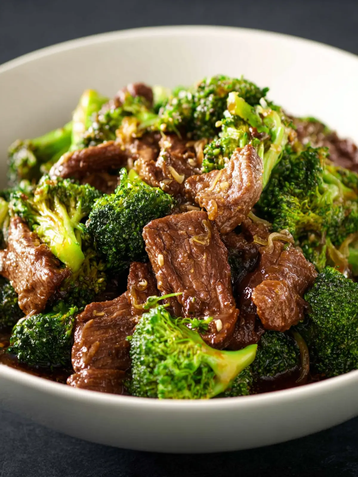 Slow Cooker Beef and Broccoli First Image