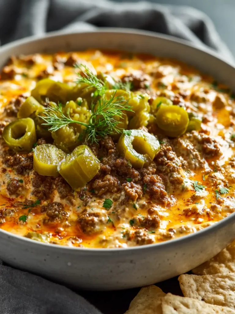 Viral Crockpot Big Mac Dip: Easy Beefy Party Appetizer First Image